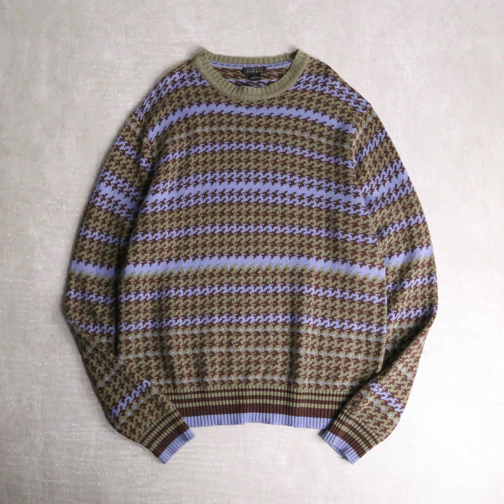 cashmere design knit pullover