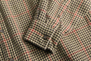1990s J.CREW houndstooth check shirt