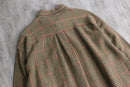 1990s J.CREW houndstooth check shirt