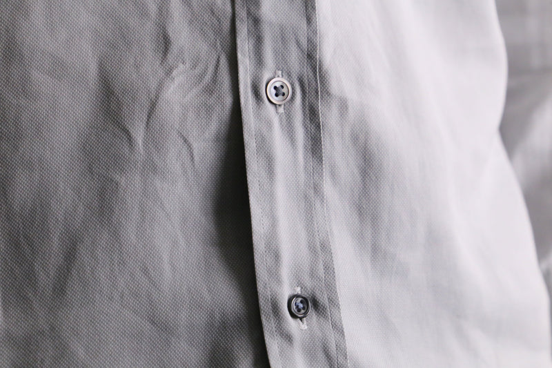 "Burberry" gray color cotton  shirt