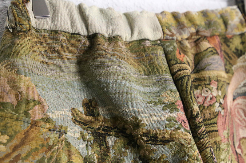 “Re:make” patchwork rug cargo pants