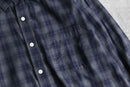 2000s BANANA REPUBLIC ombre check shirt