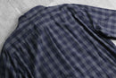 2000s BANANA REPUBLIC ombre check shirt