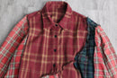''Re:make''asymmetry check shirt