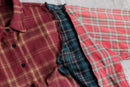 ''Re:make''asymmetry check shirt