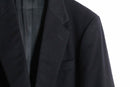 classic black 2-button tailored jacket