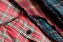 ''Re:make''asymmetry check shirt