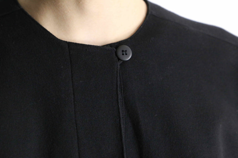 half button pullover middle sweat