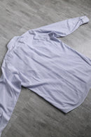 "Re:make" stripe patchwork dress shirt