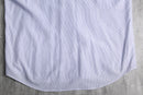 "Re:make" stripe patchwork dress shirt