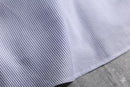 "Re:make" stripe patchwork dress shirt