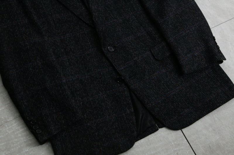 1990s Christian Dior MONSIEUR 2B tweed single tailored jacket