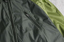 “GAP”green nylon anorak pullover