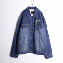 "Sean John" attractive stitch denim jacket