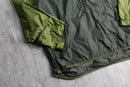 “GAP”green nylon anorak pullover