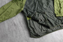 “GAP”green nylon anorak pullover