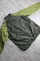 “GAP”green nylon anorak pullover