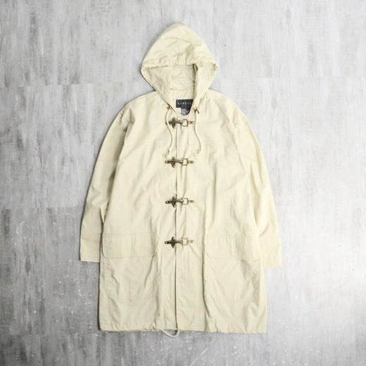90s cotton nylon fireman hooded coat