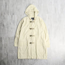 90s cotton nylon fireman hooded coat