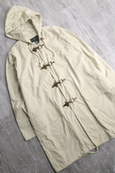 90s cotton nylon fireman hooded coat