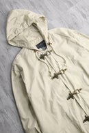 90s cotton nylon fireman hooded coat