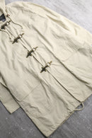 90s cotton nylon fireman hooded coat