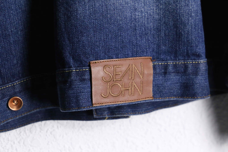 "Sean John" attractive stitch denim jacket