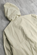 90s cotton nylon fireman hooded coat