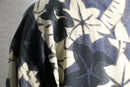 botanical pattern H/S silk shirt