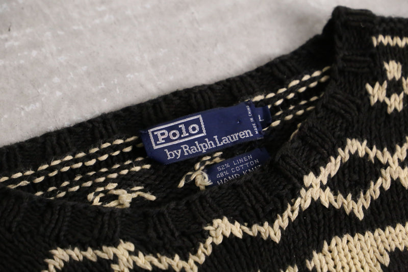 Polo by RL linen cotton hand knit