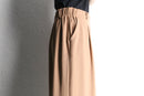 beige color wide easy pants