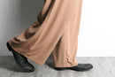 beige color wide easy pants