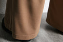 beige color wide easy pants