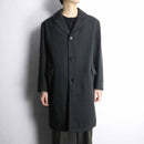 dark green single chester coat