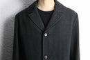 dark green single chester coat