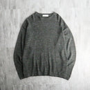 90s BANANA REPUBLIC melange gray crew neck knit