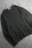 90s BANANA REPUBLIC melange gray crew neck knit