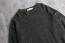 90s BANANA REPUBLIC melange gray crew neck knit