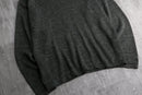 90s BANANA REPUBLIC melange gray crew neck knit