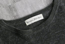 90s BANANA REPUBLIC melange gray crew neck knit