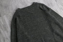 90s BANANA REPUBLIC melange gray crew neck knit