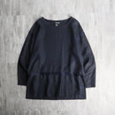 J Peterman Company linen silk big pullover