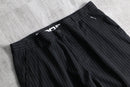 2000s BAD BOY pinstripe shorts