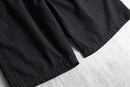 2000s BAD BOY pinstripe shorts