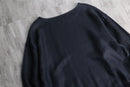 J Peterman Company linen silk big pullover