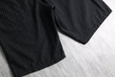 2000s BAD BOY pinstripe shorts