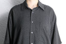 micro square pattern s/s shirt