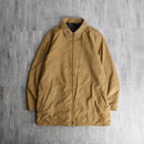 reversible leather middle jacket