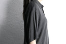 micro square pattern s/s shirt