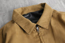 reversible leather middle jacket